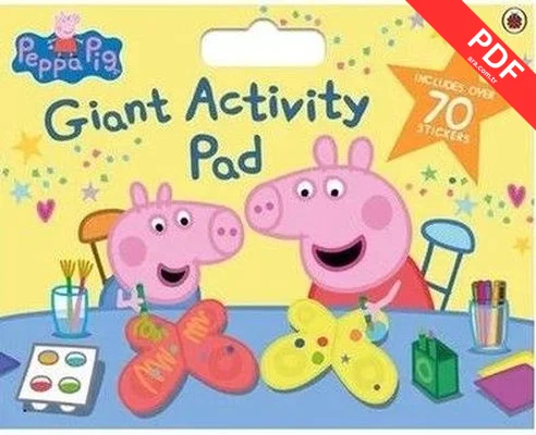 Peppa Giant Activity Pad PDF indir