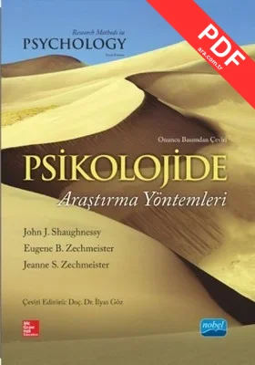 Psikolojide Araştırma Yöntemleri PDF indir