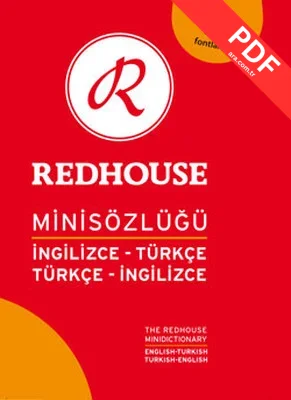 Redhouse Mini Sözlüğü - İng.-Türk./Türk-İng (Kırmızı küçük) PDF indir