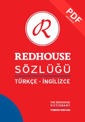 Redhouse Türkçe - İngilizce (Koyu Mavi) PDF indir