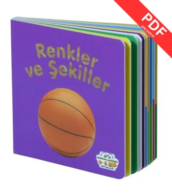 Renkler ve Şekiller - Mini Karton Kitaplar