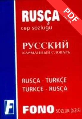 Rusça/Türkçe - Türkçe/Rusça Cep Sözlüğü PDF indir