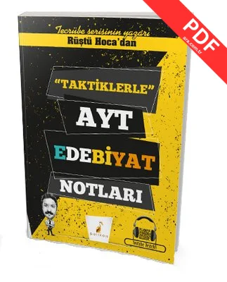 Rüştü Hoca'dan Taktiklerle AYT Edebiyat Notları