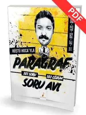 Rüştü Hoca'yla Paragraf Soru Avı 101 Soru 101 Çözüm