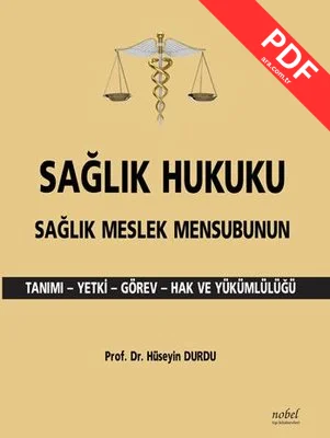 Sağlık Hukuku Sağlık Meslek Mensubunun Tanımı