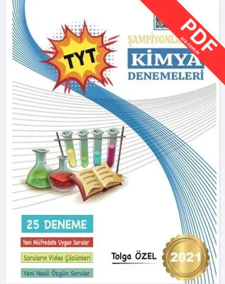 Şampiyonlar İçin TYT Kimya Denemeleri PDF indir