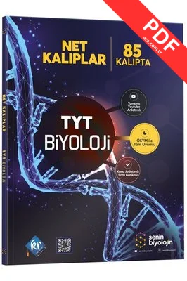 Senin Biyolojin Net Kalıplar TYT Biyoloji Konu Anlatımlı Soru Bankası