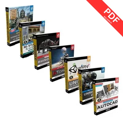 Seti 2 3D Modelleme ve Animasyon-7 Kitap Takım