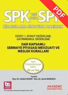 SPF Lisanslama Sınavlarına Hazırlık Düzey 1