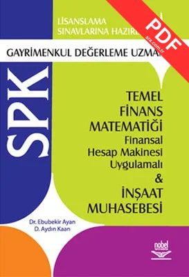 Spk Gayrimenkul Değerlendirme Uzmanlığı - Temel Finans Matematiği
