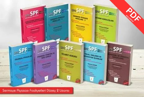 SPK-SPF Sermaye Piyasası Faaliyetleri Düzey 2 Lisansı 9 Kitap Takım