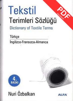 Tekstil Terimleri Sözlüğü PDF indir