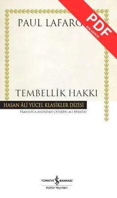 Tembellik Hakkı-Hasan Ali Yücel Klasikler PDF indir