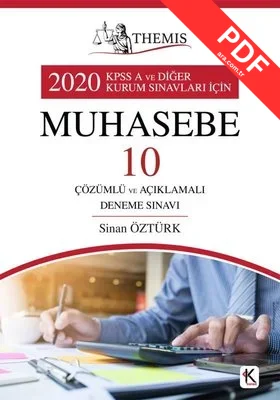 Themis 2020 KPSS Muhasebe ve 10 Çözümlü ve Açıklamalı Deneme Sınavı PDF indir