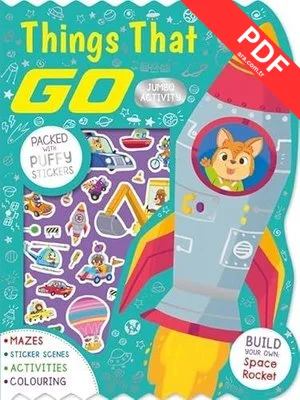 Things That Go Jumbo Activity
