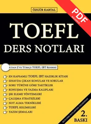 Toefl Ders Notları