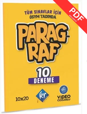 Tüm Sınavlar için Paragraf 10 Deneme