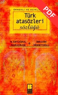 Türk Atasözleri Sözlüğü PDF indir