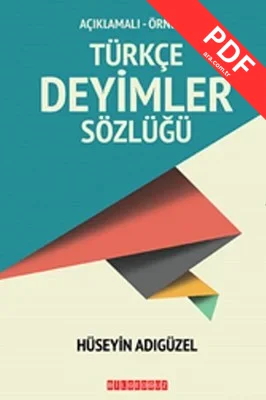 Türkçe Deyimler Sözlüğü PDF indir