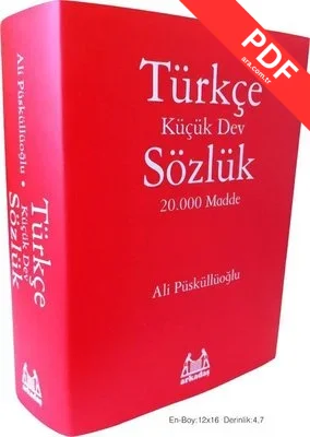 Türkçe Sözlük 20.000 Madde - Küçük Dev Sözlük PDF indir