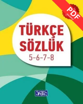 Türkçe Sözlük 5-6-7-8. Sınıf PDF indir