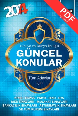 Türkiye ve Dünya İle İlgili Güncel Konular 2014