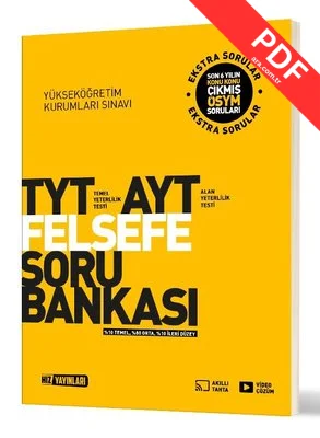 TYT - AYT Felsefe Soru Bankası PDF indir