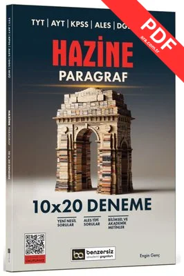 TYT AYT KPSS ALES DGS MSÜ Hazine Paragraf 10 x 20 Deneme