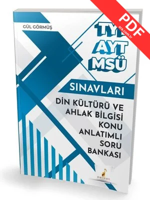 TYT AYT MSÜ Din Kültürü ve Ahlak Bilgisi Konu Anlatımlı Soru Bankası