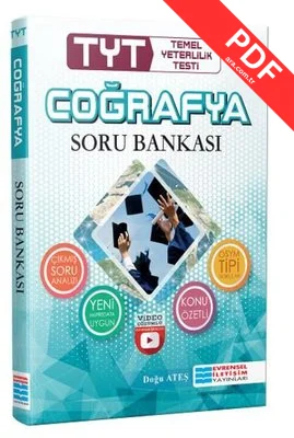 TYT Coğrafya Video Çözümlü Soru Bankası PDF indir
