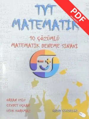 TYT Matematik - 10 Çözümlü Matematik Deneme Sınavı