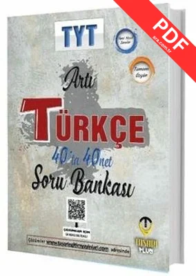 TYT Türkçe 40 ta 40 Net Çözümlü Soru Bankası