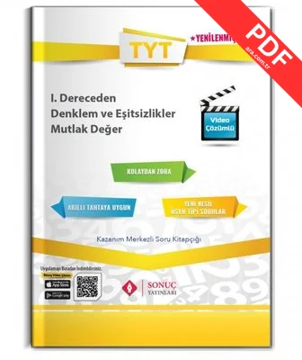 TYT 1.Dereceden Denklem ve Eşitsizlikler