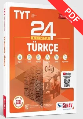 TYT 24 Adımda Türkçe Konu Anlatımlı Soru Bankası PDF indir