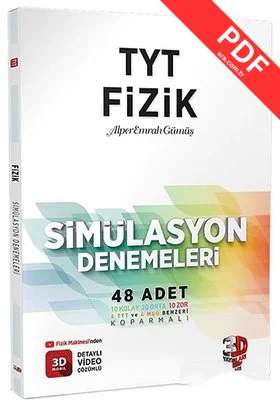 TYT 3D Simulasyon Fizik Denemeleri