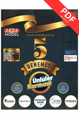 TYT 5'li Deneme PDF indir