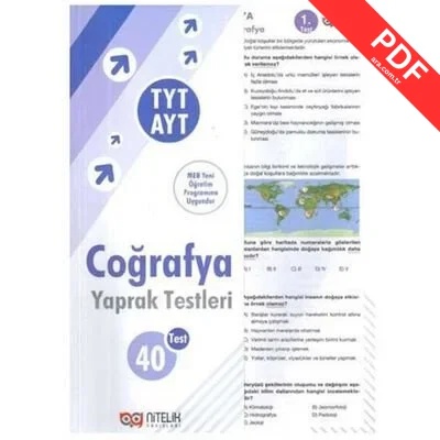 TYT - AYT Coğrafya Yaprak Testleri