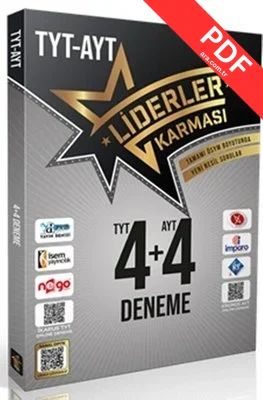 TYT AYT Tüm Dersler 4+4 Deneme PDF indir