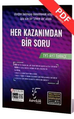 TYT AYT Türkçe Her Kazanımdan Bir Soru