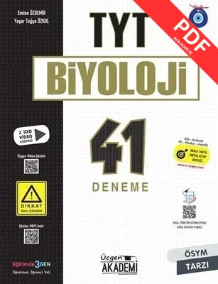 TYT Biyoloji 41 Deneme PDF indir