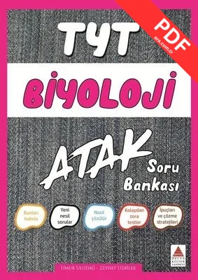 TYT Biyoloji Soru Bankası Atak PDF indir