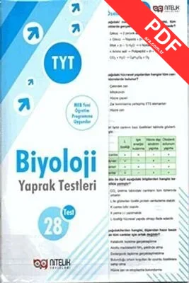TYT Biyoloji Yaprak Testleri