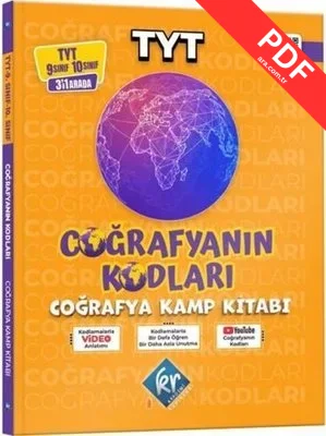 TYT Coğrafya 9. Sınıf 10. Sınıf Coğrafyanın Kodları Kamp Kitabı PDF indir