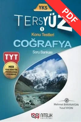 TYT Coğrafya Tersyüz Konu Testleri Soru Bankası PDF indir