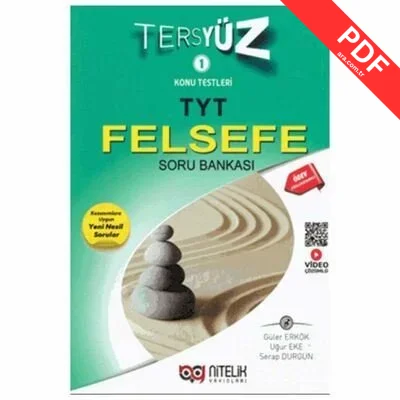 TYT Felsefe Tersyüz Konu Testleri Tekrar Testleri Soru Bankası PDF indir