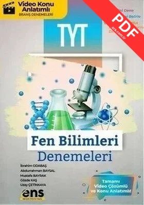 TYT Fen Bİlimleri Deneme 12'li PDF indir