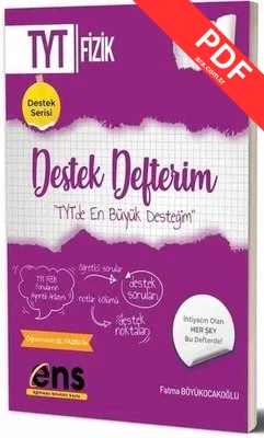 TYT Fizik Destek Defterim PDF indir
