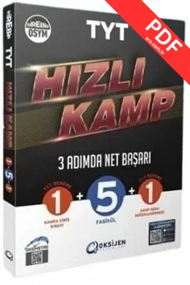 TYT Hızlı Kamp 3 Adımda Net Başarı