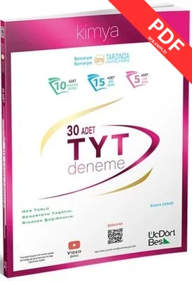 TYT Kimya 30 Deneme PDF indir