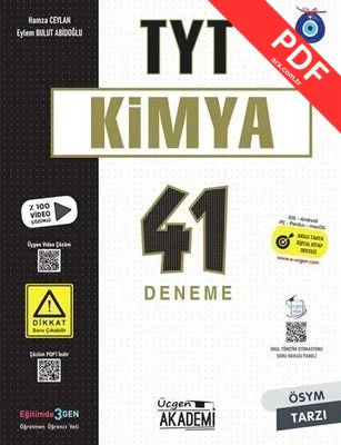 TYT Kimya 41 Deneme PDF indir